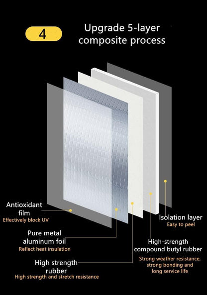 Rubber Tape for Surface Crack, Pipe Repair